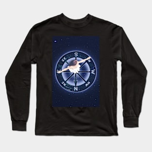 The Glowing Compass Long Sleeve T-Shirt